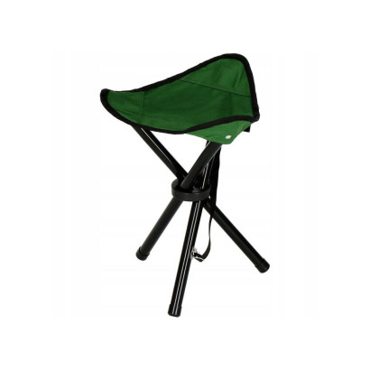 Cestovná skladacia stolička SPRINGOS TRAVEL zelená