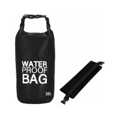 Nepremokavý vak 30l SPRINGOS WATER PROOF BAG čierny