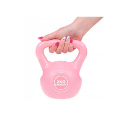 Kettlebell 2 kg ABS SPRINGOS ružový