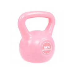 Kettlebell 6 kg ABS SPRINGOS ružový