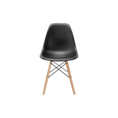 Dizajnová stolička SPRINGOS MILANO čierna