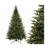 Prémiový vianočný stromček s kovovým stojanom a ultra realistickým vzhľadom prírodného smreka. Na nerozoznanie od pravého smreka, detailne spracované ihličie, extra husté a rozmanité zakončenie vetvičiek, prirodzená farba. Výška stromčeka 180 cm, spodná šírka 110 cm, veľmi stabilný štvorramenný kovový stojan s priemerom 55 cm.
