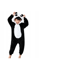 Pyžamo Kigurumi Panda čierno-biele, veľ. 125-140 cm SPRINGOS