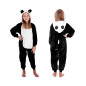 Pyžamo Kigurumi Panda čierno-biele, veľ. 125-140 cm SPRINGOS