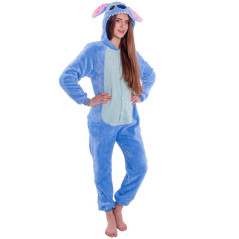 Pyžamo Kigurumi Sticth modré, veľ. S SPRINGOS