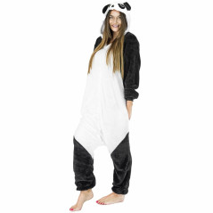 Pyžamo Kigurumi Panda čierno-biele, veľ. M SPRINGOS