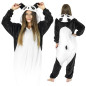 Pyžamo Kigurumi Panda čierno-biele, veľ. L SPRINGOS