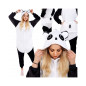 Pyžamo Kigurumi Panda čierno-biele, veľ. L SPRINGOS