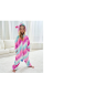 Pyžamo Kigurumi Jednorožec ružovo-biele, veľ. 130-140 cm SPRINGOS