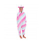 Pyžamo Kigurumi Jednorožec ružovo-biele, veľ. 130-140 cm SPRINGOS