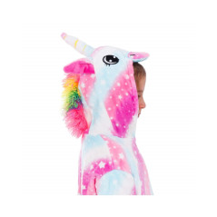 Pyžamo Kigurumi Jednorožec ružovo-biele, veľ. 130-140 cm SPRINGOS