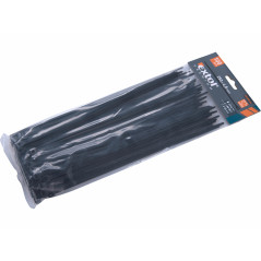 Pásky sťahovacie čierne, 4,8x250mm, 100ks, Ø65mm, 22kg