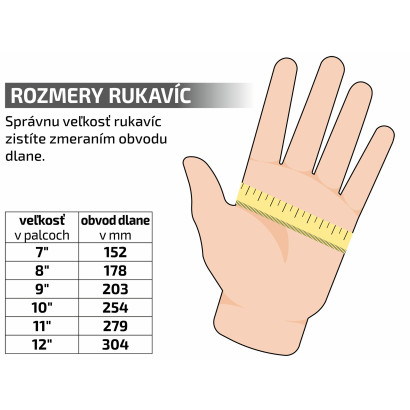 Rukavice z polyesteru polomáčané v PU, biele, 9"