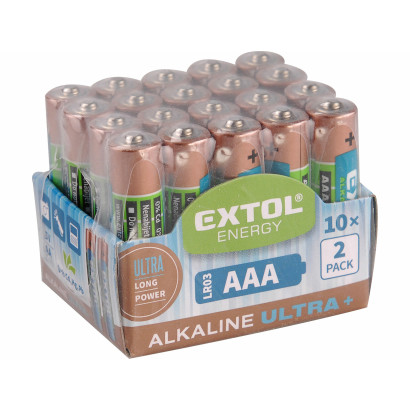 Batéria alkalická 20ks, 1,5V, typ AA