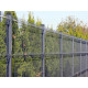 Plotový stĺpik GALAXIA ZN+PVC 60x40x1,5x2400, antracitový