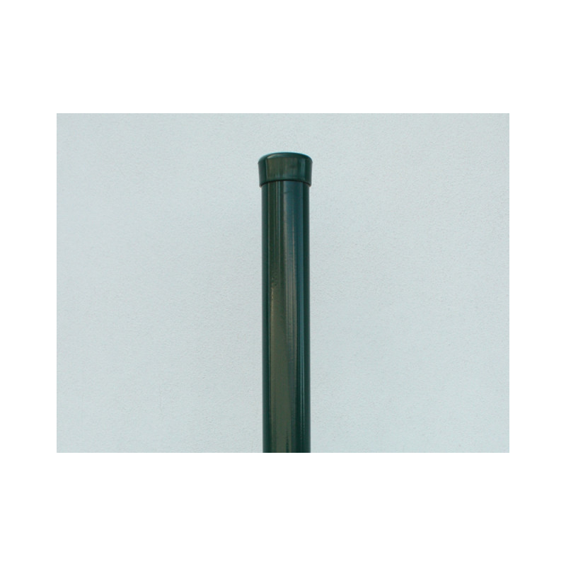 Stĺpik poplastovaný (BPL) ZN+PVC 48x1,5x1500, zelený