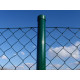 Stĺpik poplastovaný (BPL) ZN+PVC 48x1,5x1500, zelený