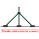 Vzpera poplastovaná BPL ZN+PVC 38x1,25x1750, zelená