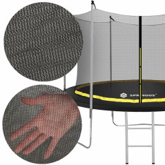 Trampolína SPRINGOS 250 cm s vnútornou ochrannou sieťou + rebrík