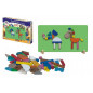 Magnetické puzzle ZOO v krabici 33x23x3,5cm