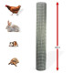 Voliérové štvorhranné pletivo pozinkované 19 mm, 1x10 m, drôt 0,8 mm