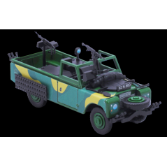 Stavebnica Monti 29 Commando Land Rover 1:35 v krabici 22x15x6cm