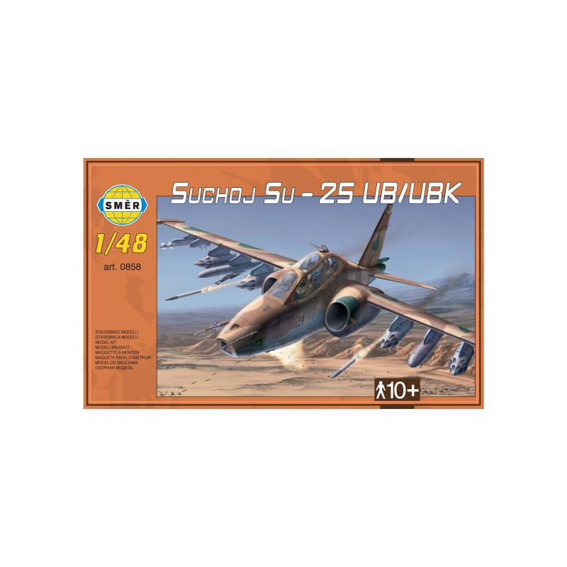 Model Suchoj SU-25 UB/UBK v krabici