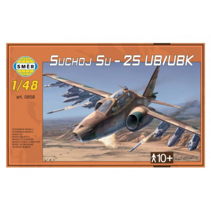 Model Suchoj SU-25 UB/UBK v krabici