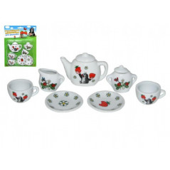 Riadu - čajový set Krtko porcelán na karte