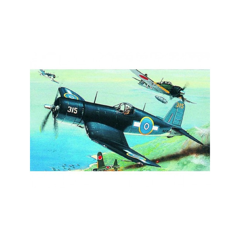 Model F4U-1 Corsair 14,1x17,3cm v krabici 25x14,5x4,5cm