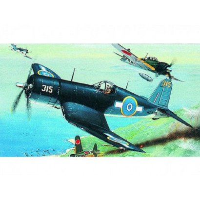 Model F4U-1 Corsair 14,1x17,3cm v krabici 25x14,5x4,5cm