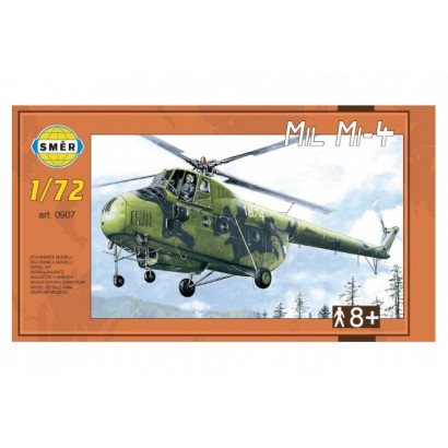 Model Vrtuľník Mil Mi-4 v krabici 34x19x5,5cm