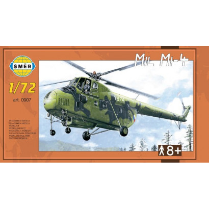 Model Vrtuľník Mil Mi-4 v krabici 34x19x5,5cm