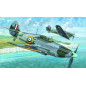 Model Hawker Hurricane MK.IIC 13,6x16,9cm v krabici 25x14,5x4,5cm