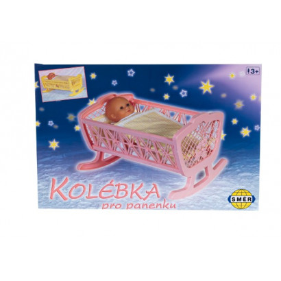 Kolíska bez súpravy plast 47x35x30cm v krabici 48x32x8cm