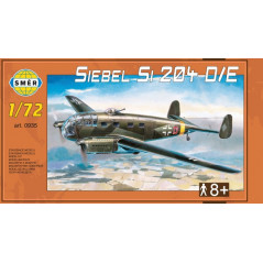 Model Siebel Si 204 D / E 1:72 29,5x16,6cm v krabici 34x19x5,5cm