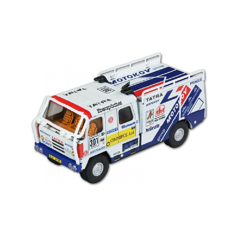 Auto Tatra 812 rallye kov 18cm 1:43 v krabičke Kovap