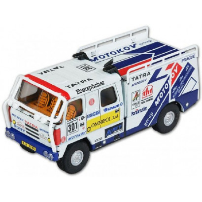 Auto Tatra 812 rallye kov 18cm 1:43 v krabičke Kovap