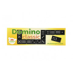 Domino Classic 28ks spoločenská hra plast v krabičke 21x6x3cm