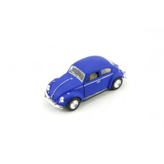 Auto Kinsmart VW Classical Beetle kov 13cm na spätné natiahnutie asst 4 farby 6ks v boxe