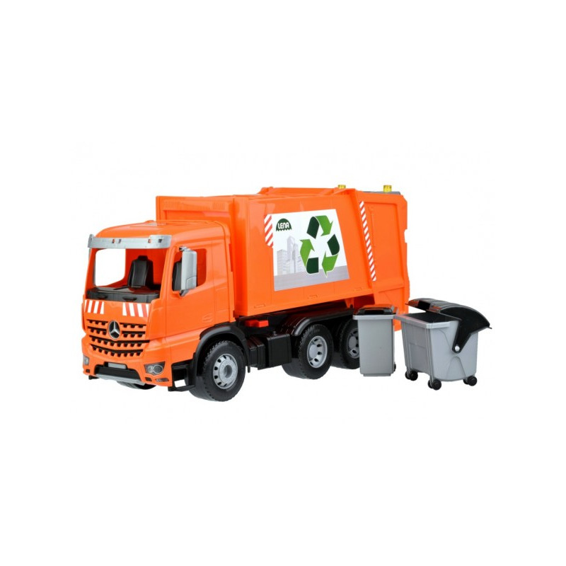 Auto smetiar plast 53cm Mercedes Arocs v krabici 54x26x20cm