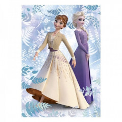 Puzzle 3v1 Ľadové kráľovstvo II/Frozen II 200 dielikov s diamantmi s lepidlom v krabici 20x29,5x6cm