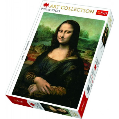 Puzzle Mona Lisa 1000 dielikov 48x68cm v krabici 40x27x6cm