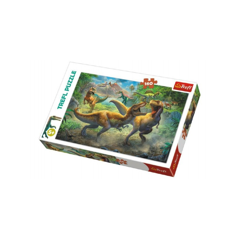 Puzzle Dinosaury / Tyranosaurus 41x27,5cm 160 dielikov v krabici 29x19x4cm