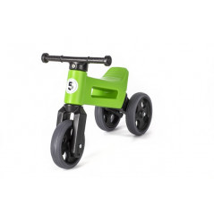 Odrážadlo FUNNY WHEELS Rider Šport zelené 2v1, výška sedla 28 / 30cm nosnosť 25kg 18m + v sáčku