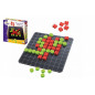 Magnetické piškvorky drevo spoločenská hra v krabici 20x20x4cm