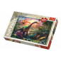 Puzzle Dinosaury 100 dielikov 41x27,5cm v krabici 29x20x4cm