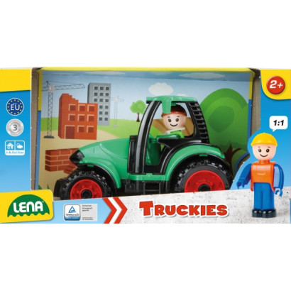 Auto Truckies traktor plast 17cm v krabici 24m +