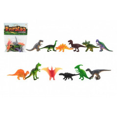 Zvieratká dinosaury mini plast 6-7cm 12ks v sáčku