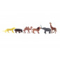 Zvieratká mini safari ZOO plast 5-6cm 12ks v sáčku